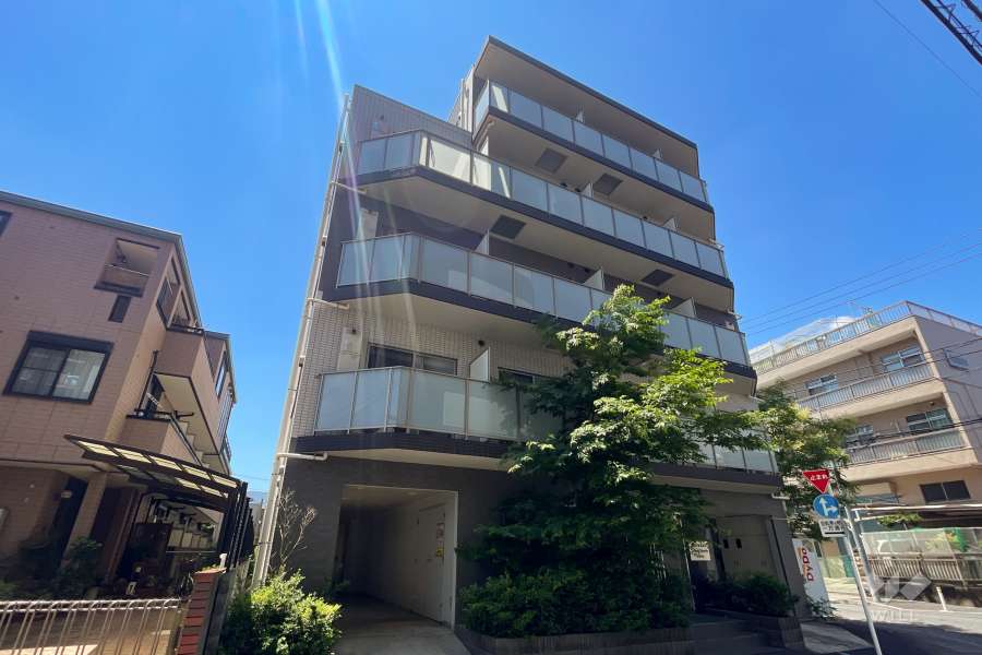 グロウワード東京ノースアリビエの外観（北東側から）