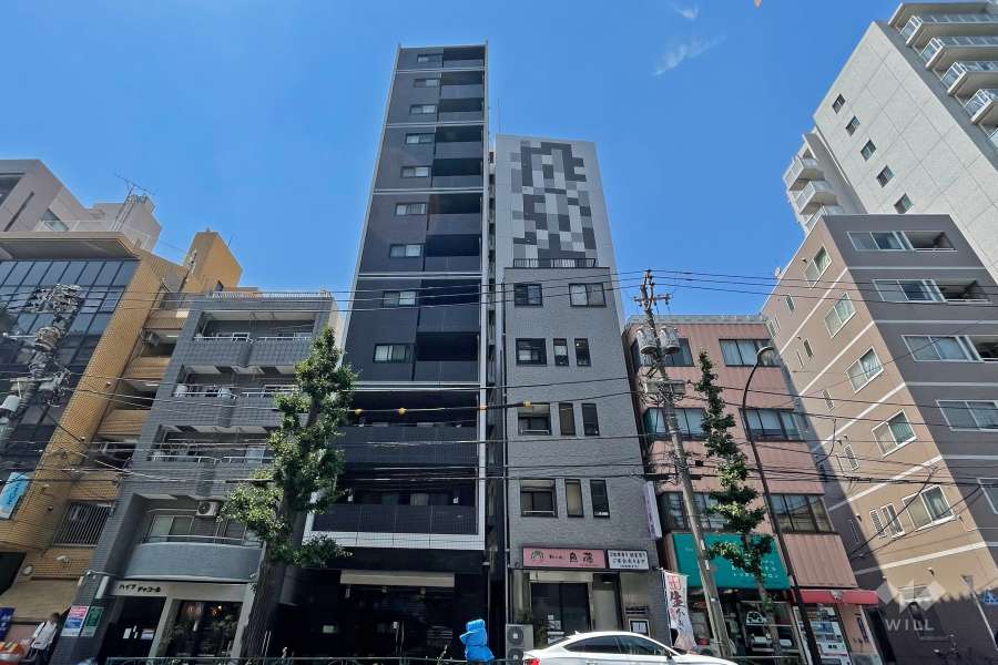グランドコンシェルジュ西巣鴨アジールコートの外観（南東側から）