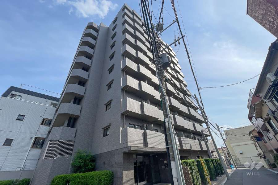 ルーブル王子本町の外観（北西側から）