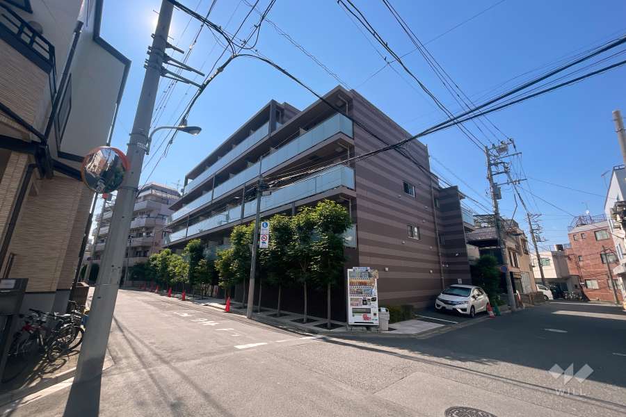 エルフォルテ赤羽西の外観（南東側から）