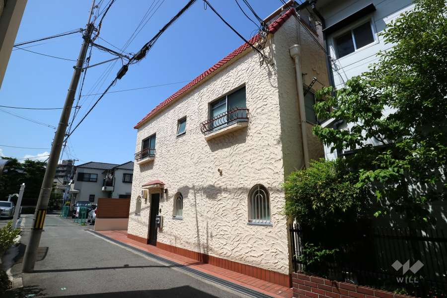 夙川ビラーの外観（南側から）