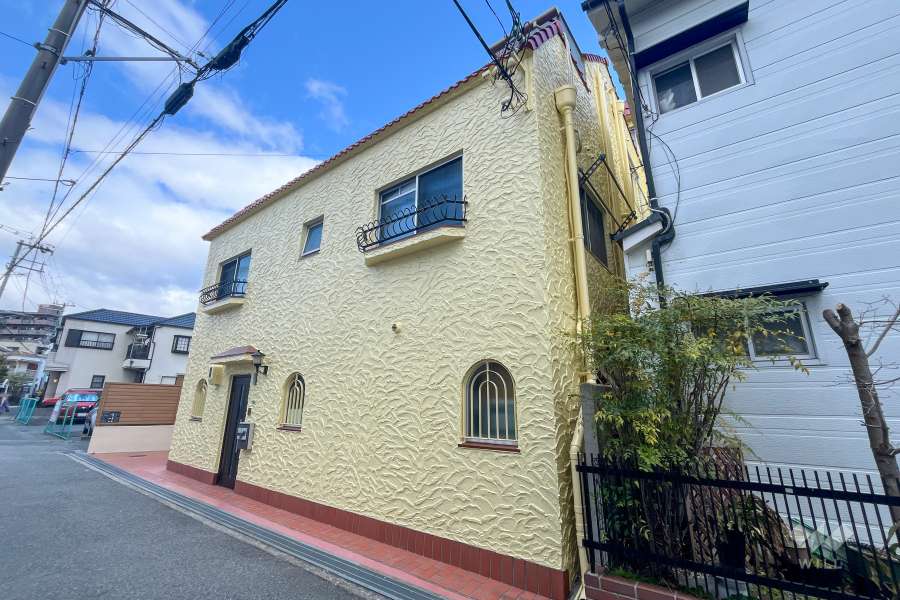 夙川ビラーの外観（南東側から）