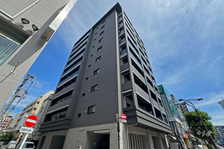 オープンレジデンシア王子の外観（北西側から）