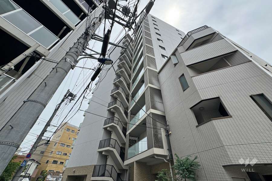 リビオレゾン田端の外観（南西側から）.