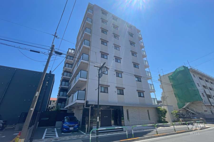 サンクレイドル北赤羽の外観（北東側から）