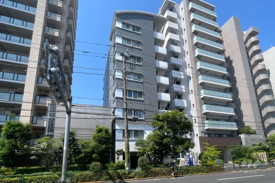 リベルジェ尾久駅前の外観（北東側から）