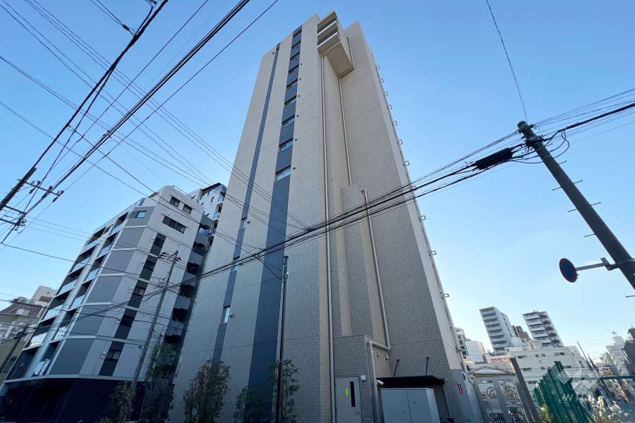 ルフォンリブレ赤羽の外観（北東側から）