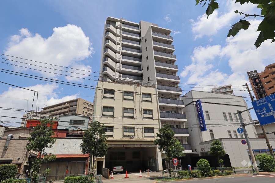 リビオレゾン西日暮里の外観（南西側から）