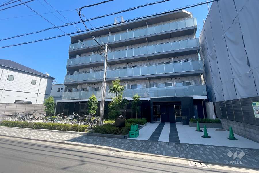 マキシヴ赤羽西AZの外観（北西側から）