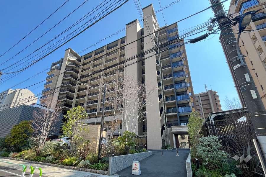 マンション外観(北西側から)