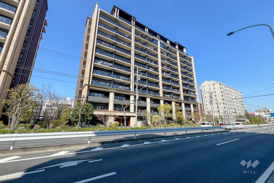 マンション外観(南西側から)