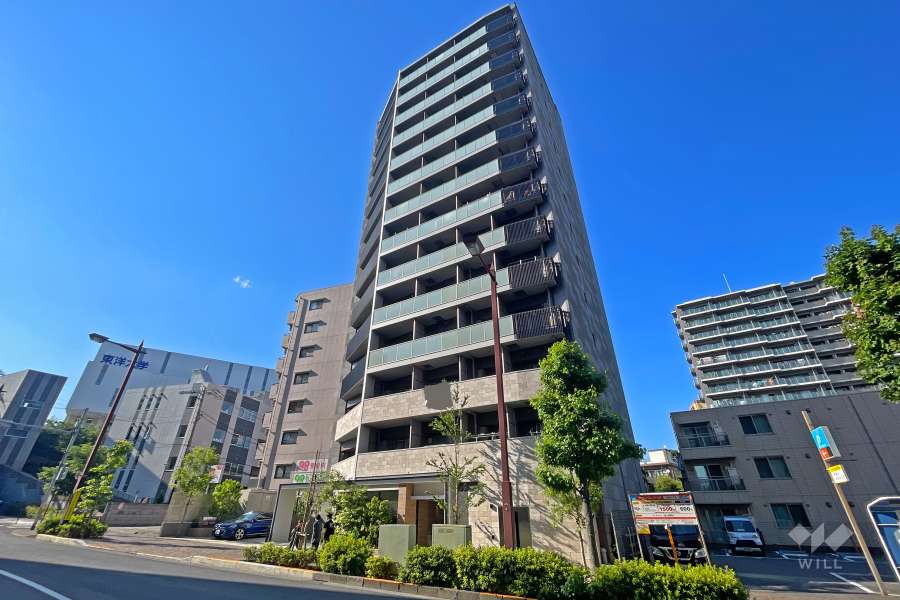 ザ・パークハウス赤羽フロントの外観（南東側から）