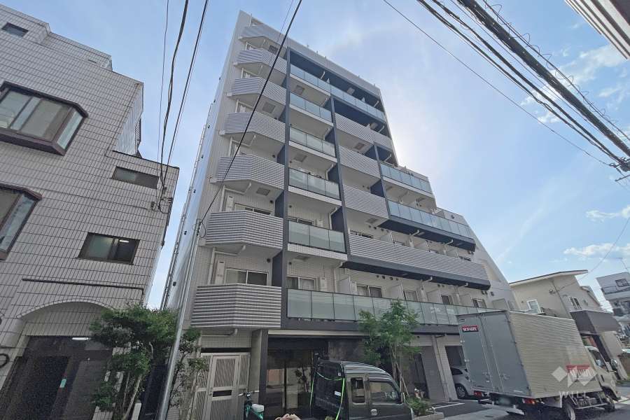 アークマーク王子本町の外観（北東側から）