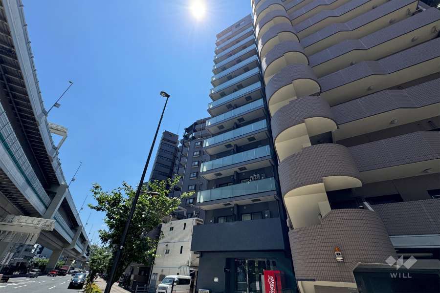 スパシエ新板橋の外観（北西側から）