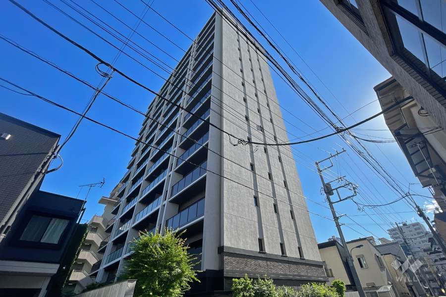 クレヴィア赤羽レジデンスの外観（北東側から）