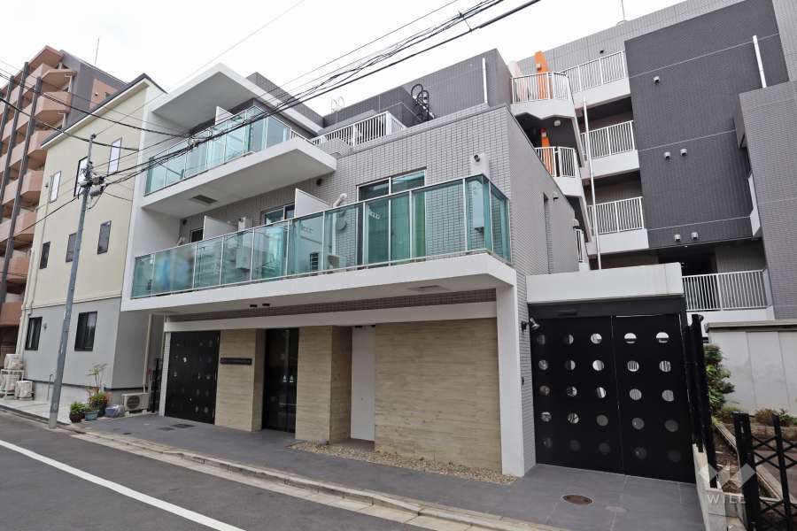 ガリシア東十条サウスの外観（北東側から）