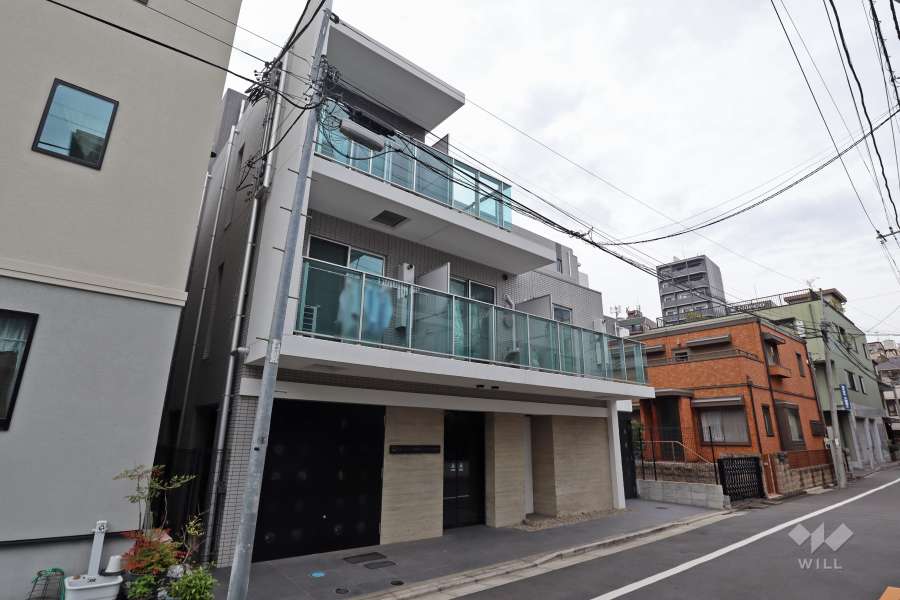 ガリシア東十条サウスの外観（南東側から）