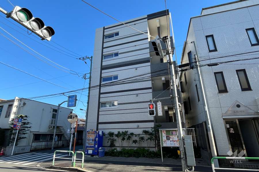 マキシヴ北赤羽デュエの外観（西側から）