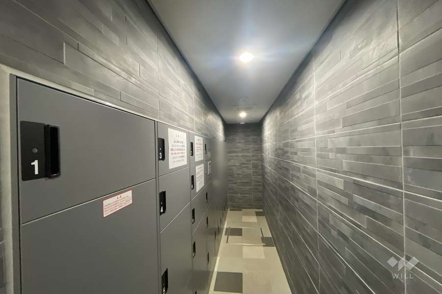 共用ポストと宅配ボックス