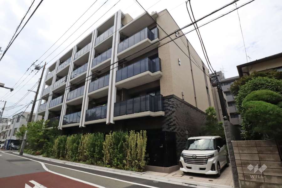デュオヒルズ武蔵新田の外観(南東側から)