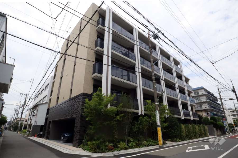 デュオヒルズ武蔵新田の外観(南側から)
