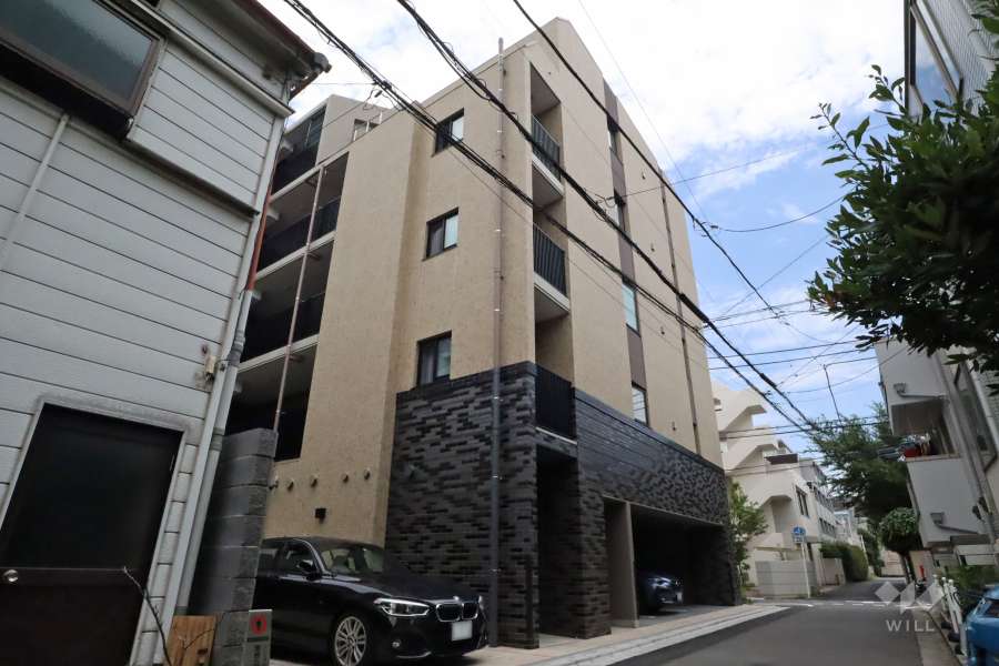 デュオヒルズ武蔵新田の外観(西側から)