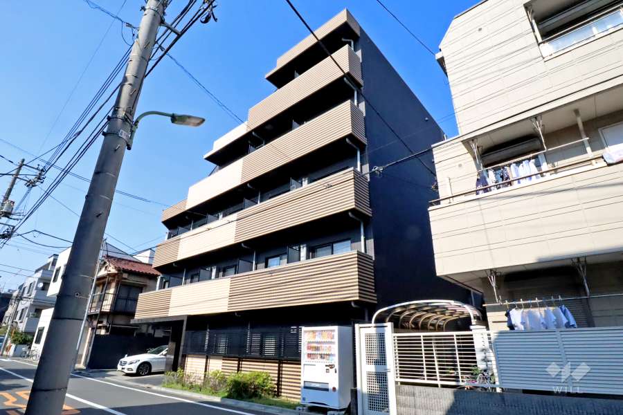 ルミード大森町の外観(南西側から)