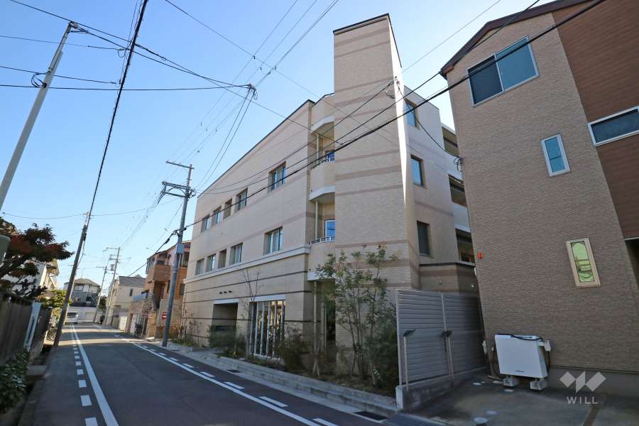 ワコーレ甲子園六石町ザレジデンスの外観（北西側から）