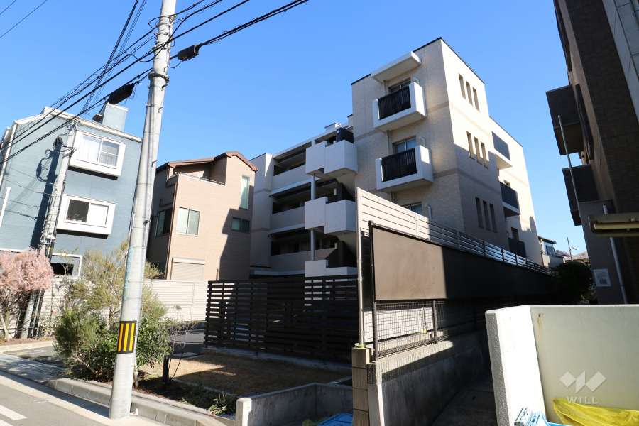 ワコーレ甲子園六石町ザレジデンスの外観（南西側から）