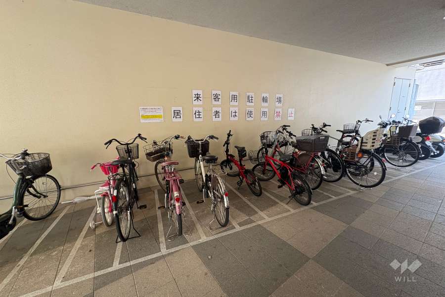 来客用駐輪場