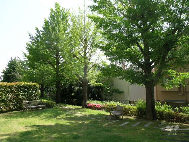 出会いの散歩道（敷地内の公園）