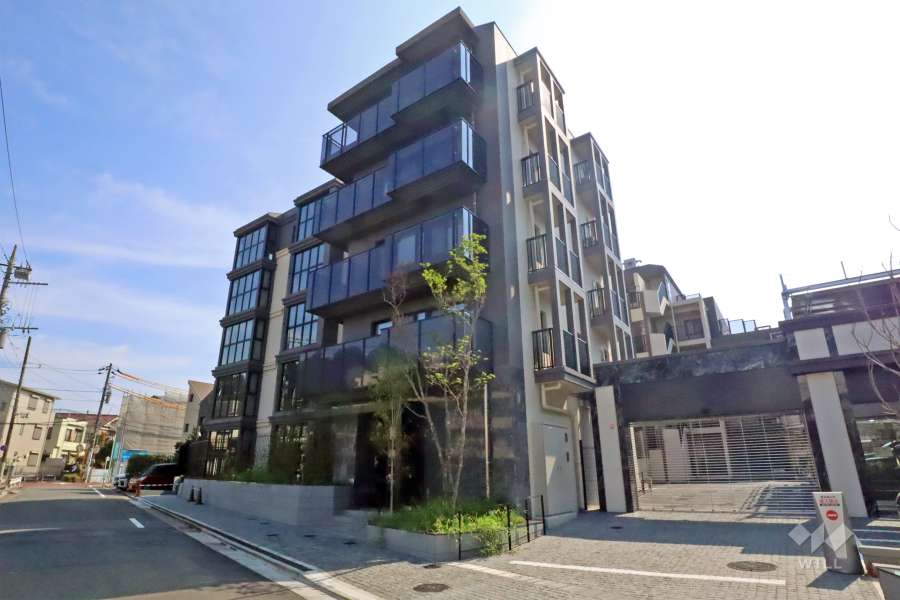 ヴェレーナグラン二子玉川の外観（北東側から）