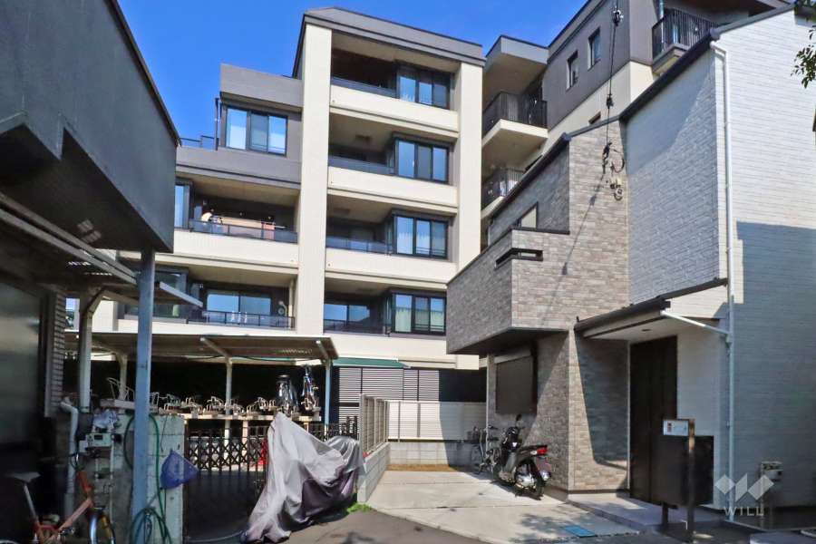 ヴェレーナグラン二子玉川の外観（北西側から）