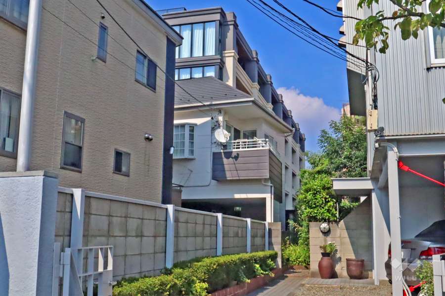 ヴェレーナグラン二子玉川の外観（南西側から）