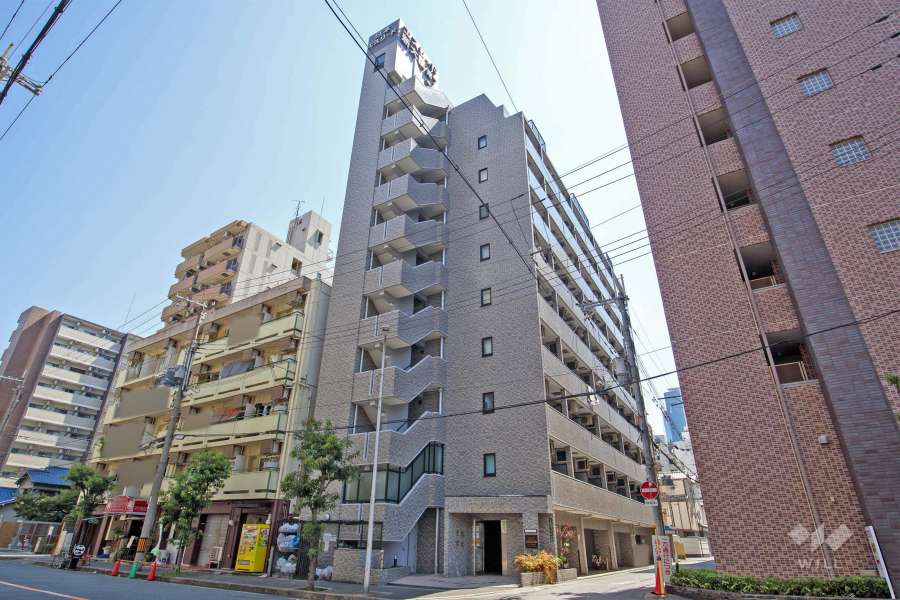 エスリード新大阪第7の外観（北西側から）