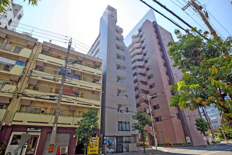 エスリード新大阪第7の外観（北東側から）