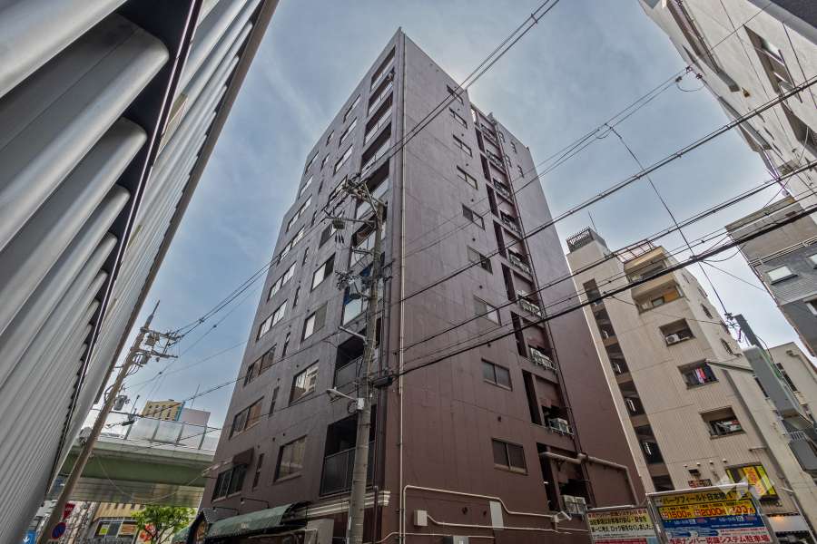 シャンクレール日本橋の外観（北東側から）