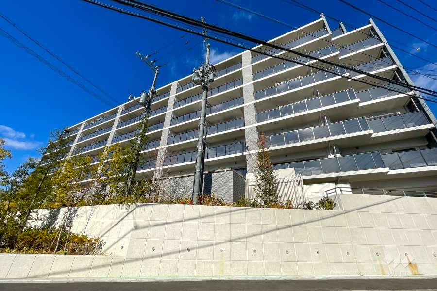 リビオ豊中少路の外観（南東側から）