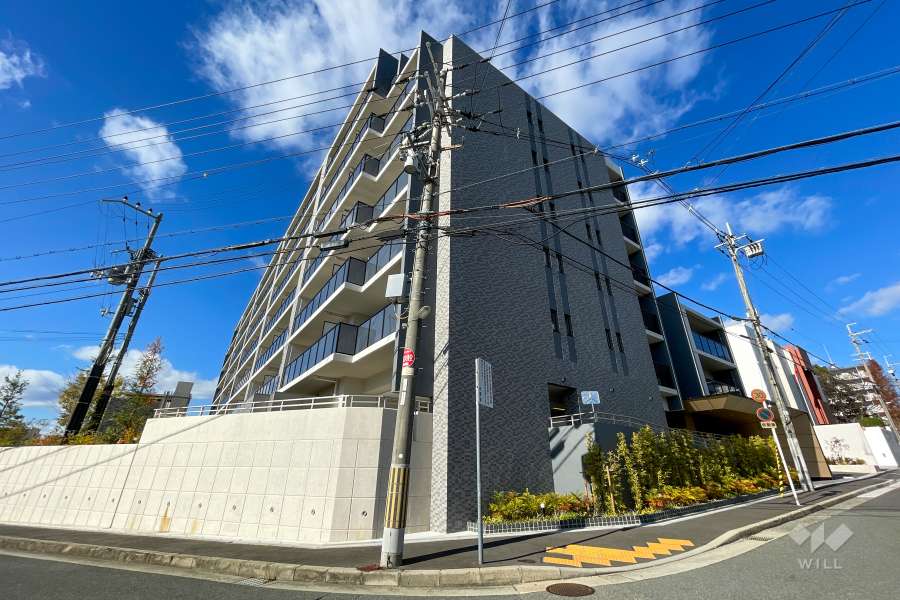 リビオ豊中少路の外観（南東側から）