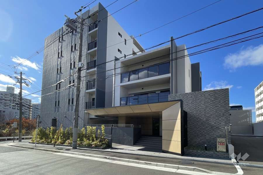 リビオ豊中少路の外観（北東側から）