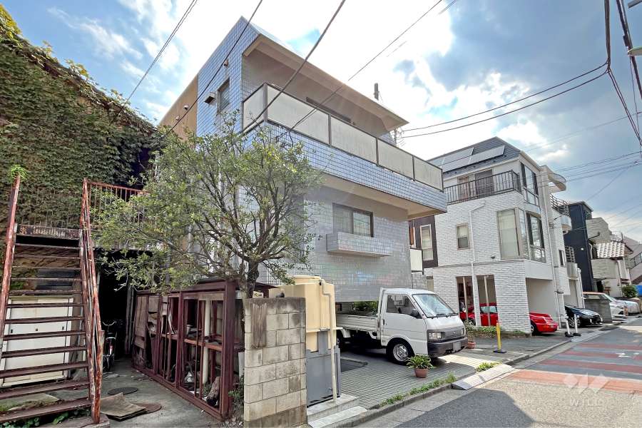 レヂオンス祖師谷の外観（北東側から）