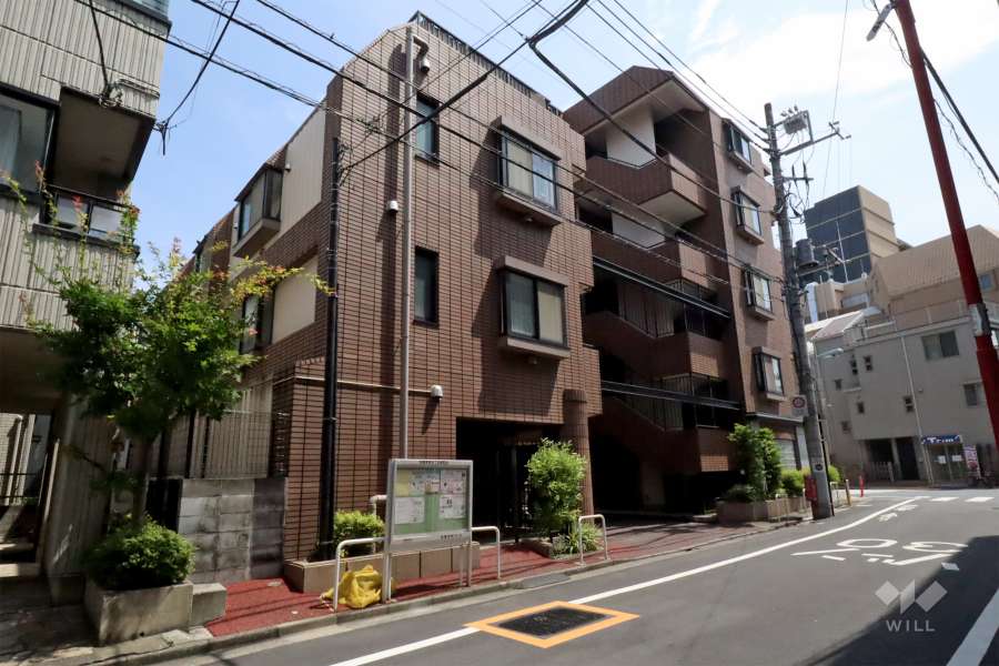 リノマークス目黒本町の外観(北側から)