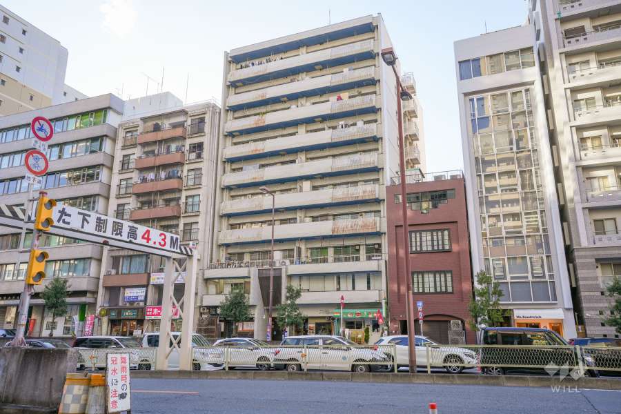 ダイアパレス谷町第2の外観（北東側から）