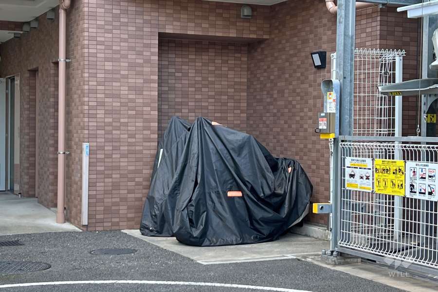 バイク置場