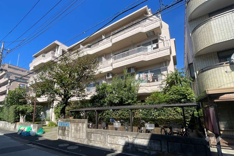 コーポラティブハウス・クリブの外観（南東側から）