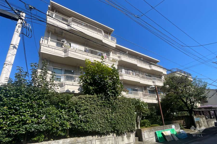 コーポラティブハウス・クリブの外観（南西側から）