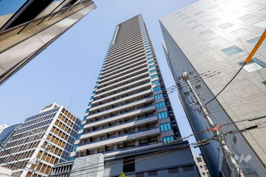 北浜ミッドタワーの外観（南東側から）