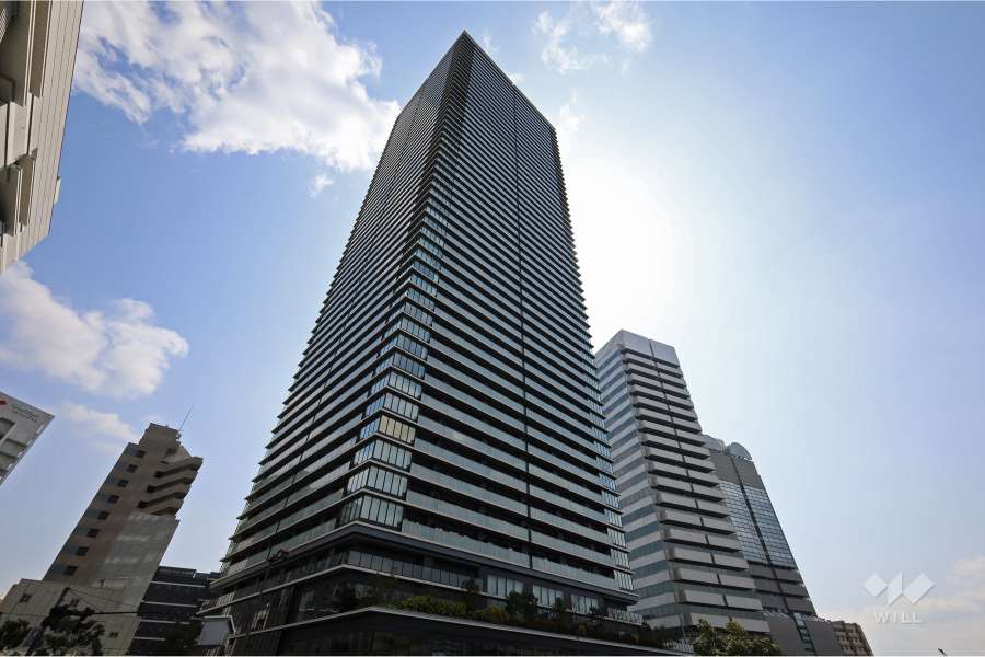 ザ・パークハウス中之島タワーの外観（北西東から）