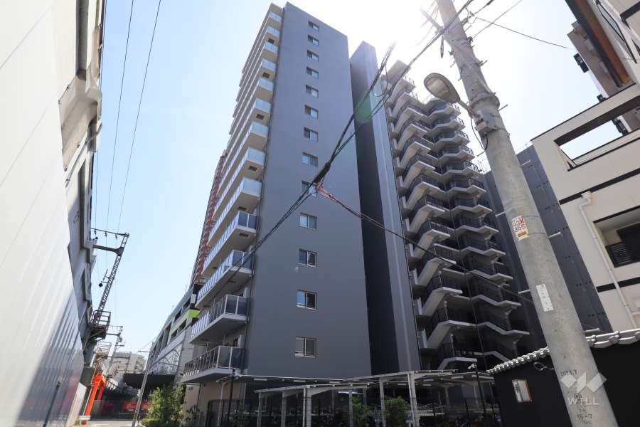 メトライズ森之宮の外観（北東側から）