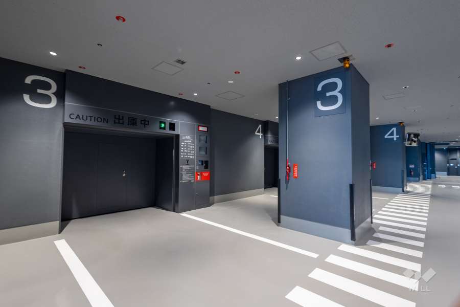 敷地内駐車場（屋内機械式）